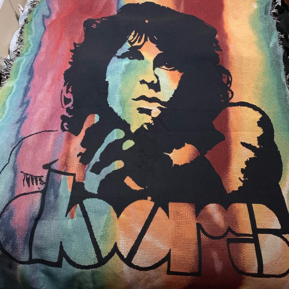 The Doors Vintage throw blanket